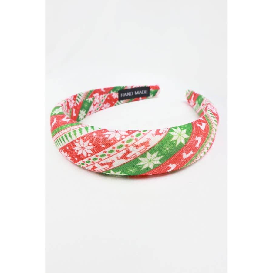 Christmas Theme Padded Headbands