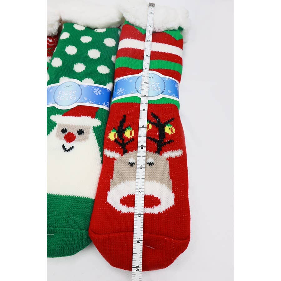 Christmas Winter Fur Fuzzy Socks
