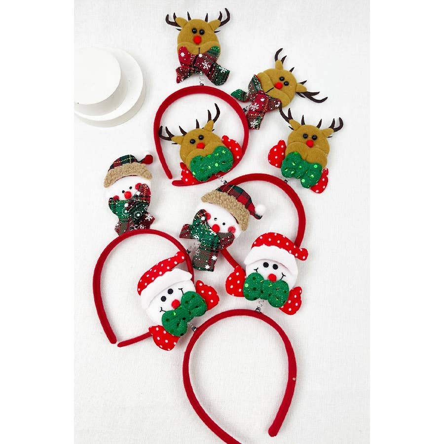 Santa and Friends Christmas Headband