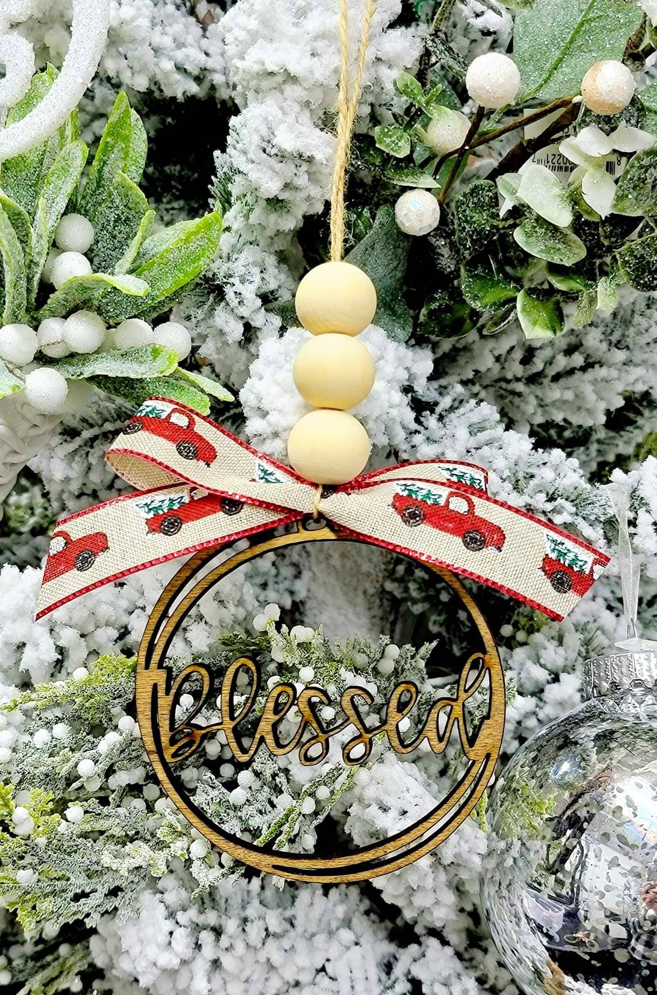 Blessed Car Charm Ornament
