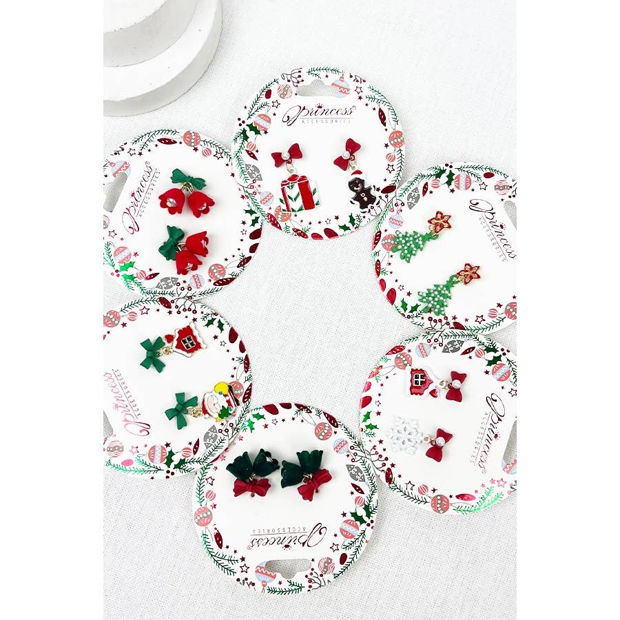 Assorted Christmas Earring Set