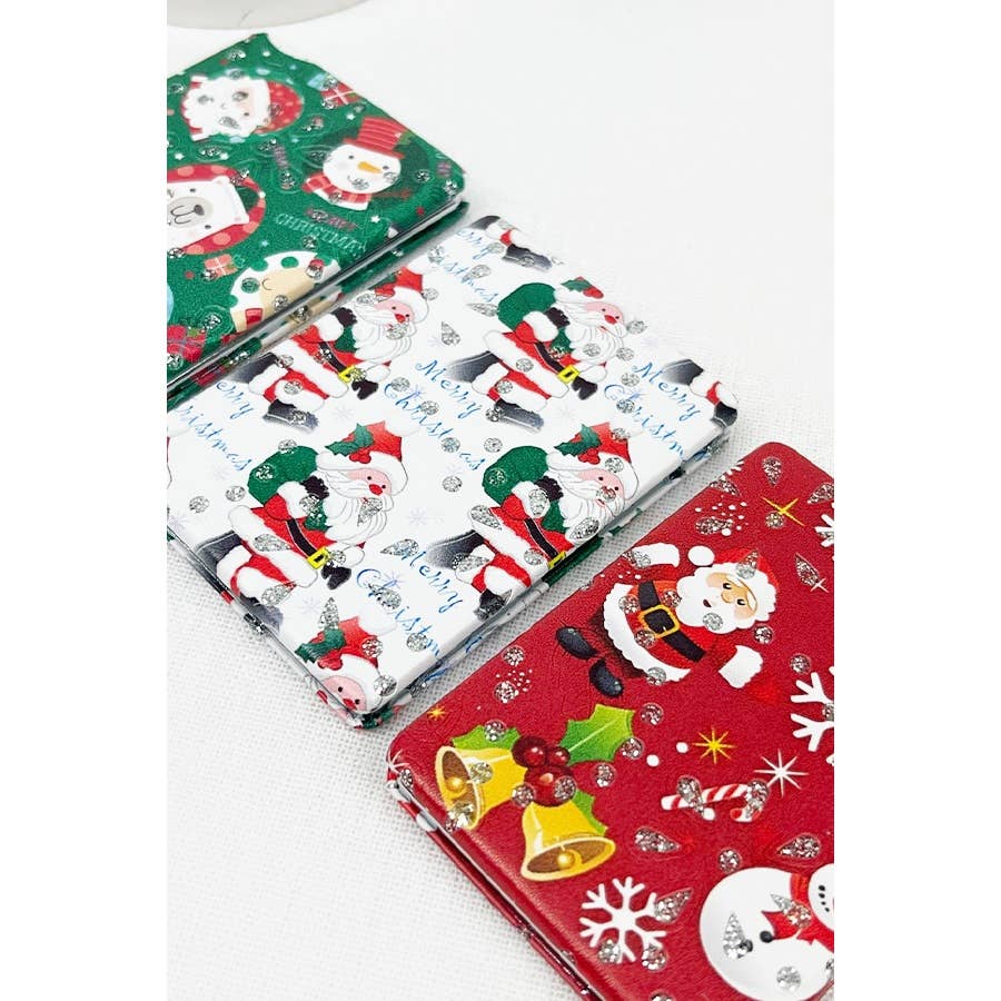 Magnetic Closer Christmas Santa Mirror