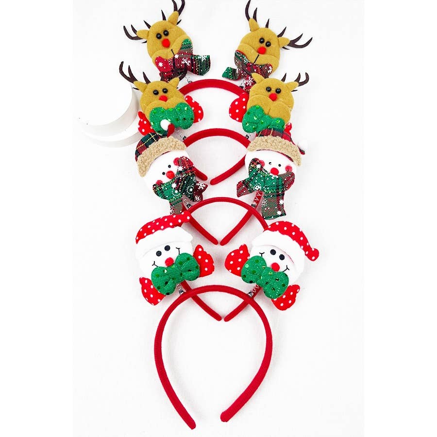 Santa and Friends Christmas Headband
