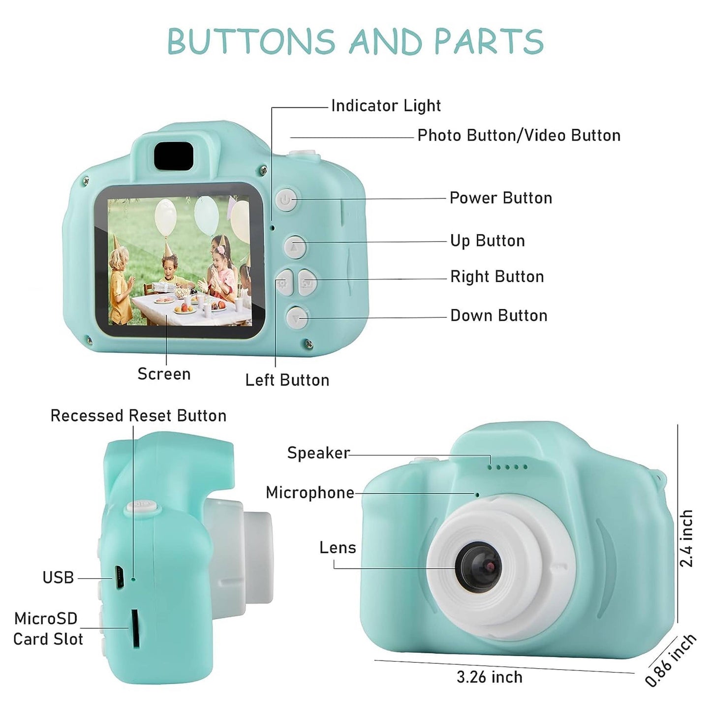 Digital Video Recorder Camera Kids Toys-Fabulous Christmas Gift