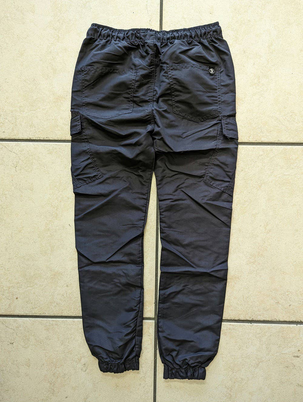 Boy's Pull-On Jogger Pants, Size 8-10-12-14-16-18 : Black