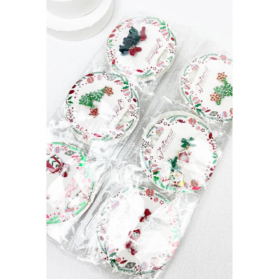 Assorted Christmas Earring Set