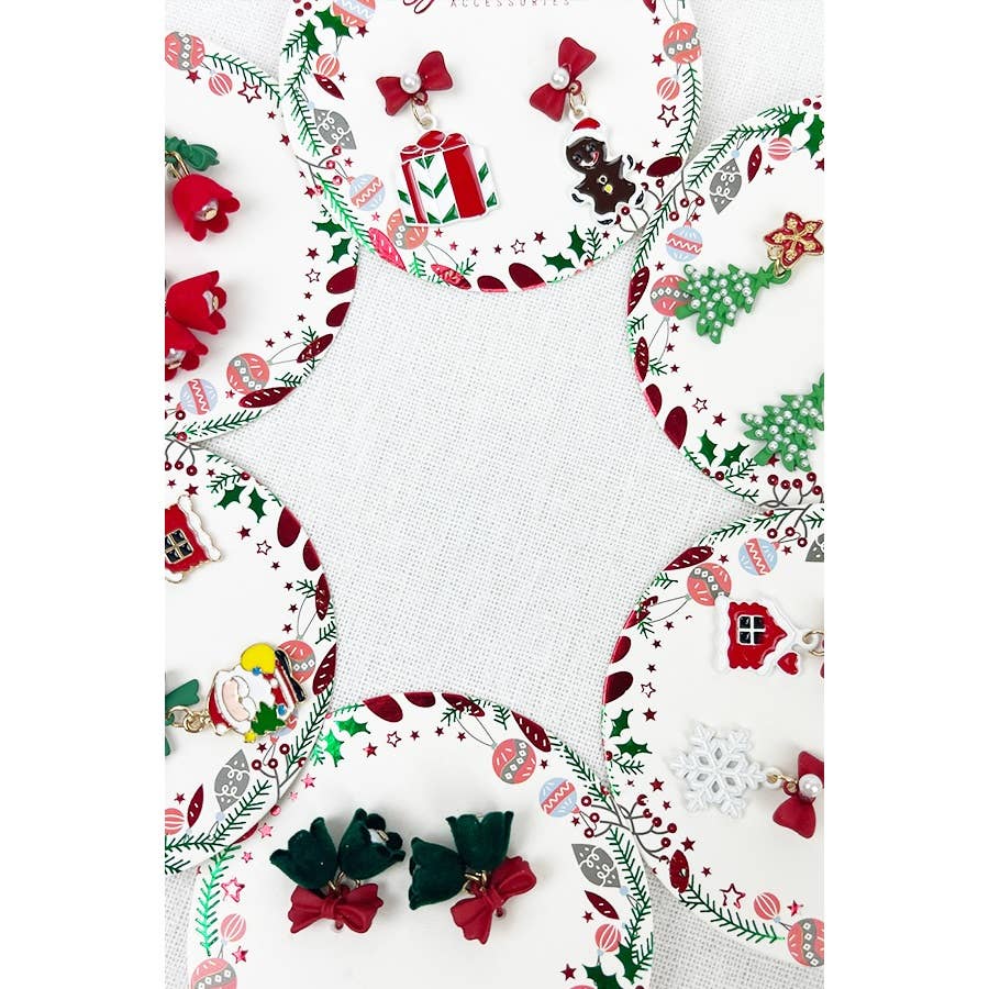Assorted Christmas Earring Set