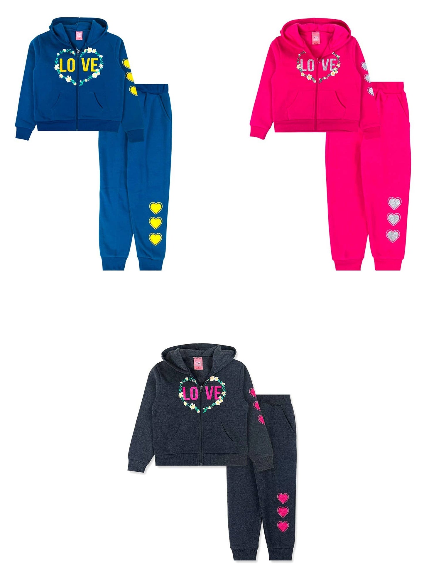 Girls' Fleece 2PC Set