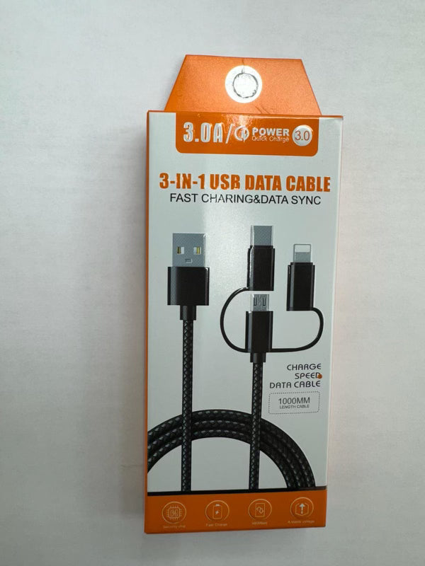 ā”*3-in-1 FAST charging cable*ā”