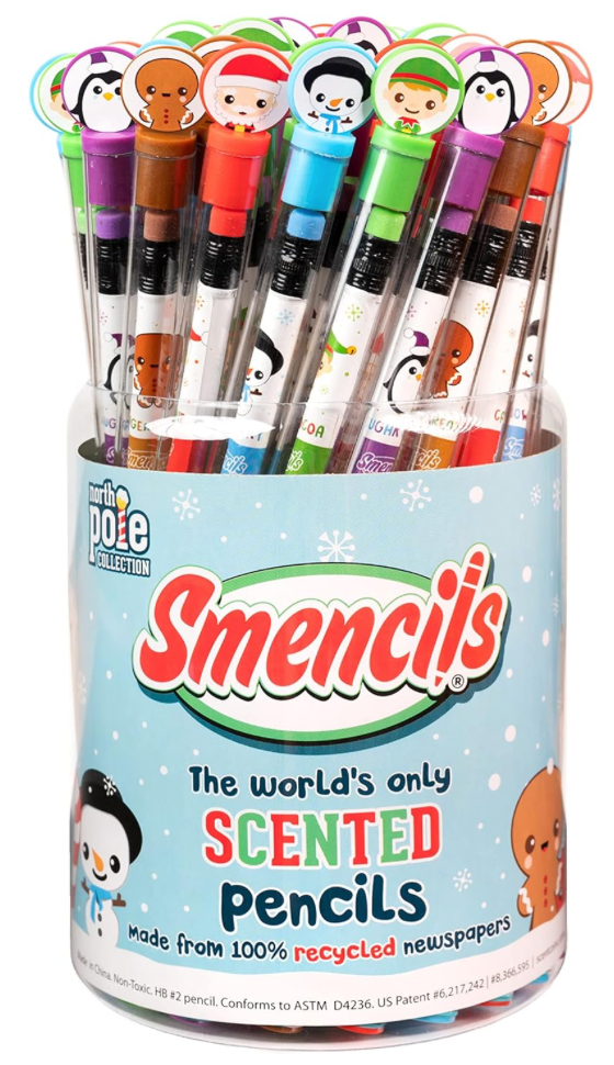 Holiday Smencils-Perfect Stocking Stuffer