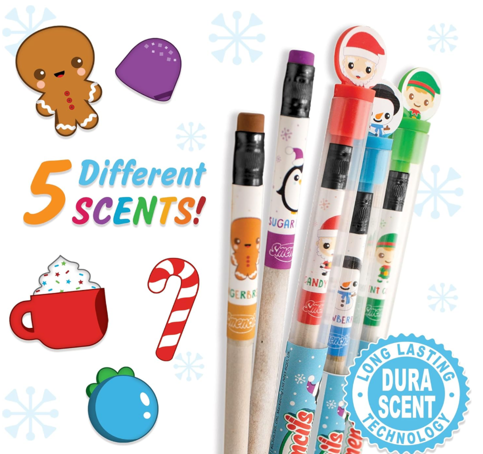 Holiday Smencils-Perfect Stocking Stuffer