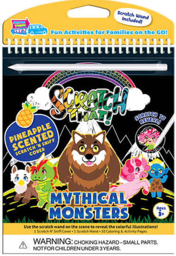 Scratch That! Mythical Monsters OR Dino Discovery