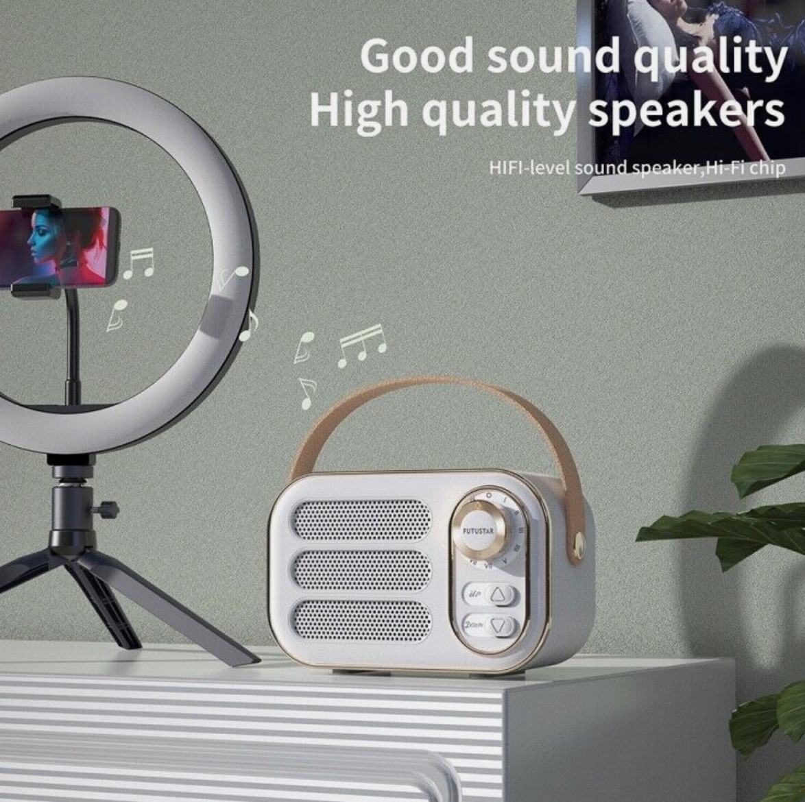 *DW13 PORTABLE BLUETOOTH WIRELESS SPEAKER*