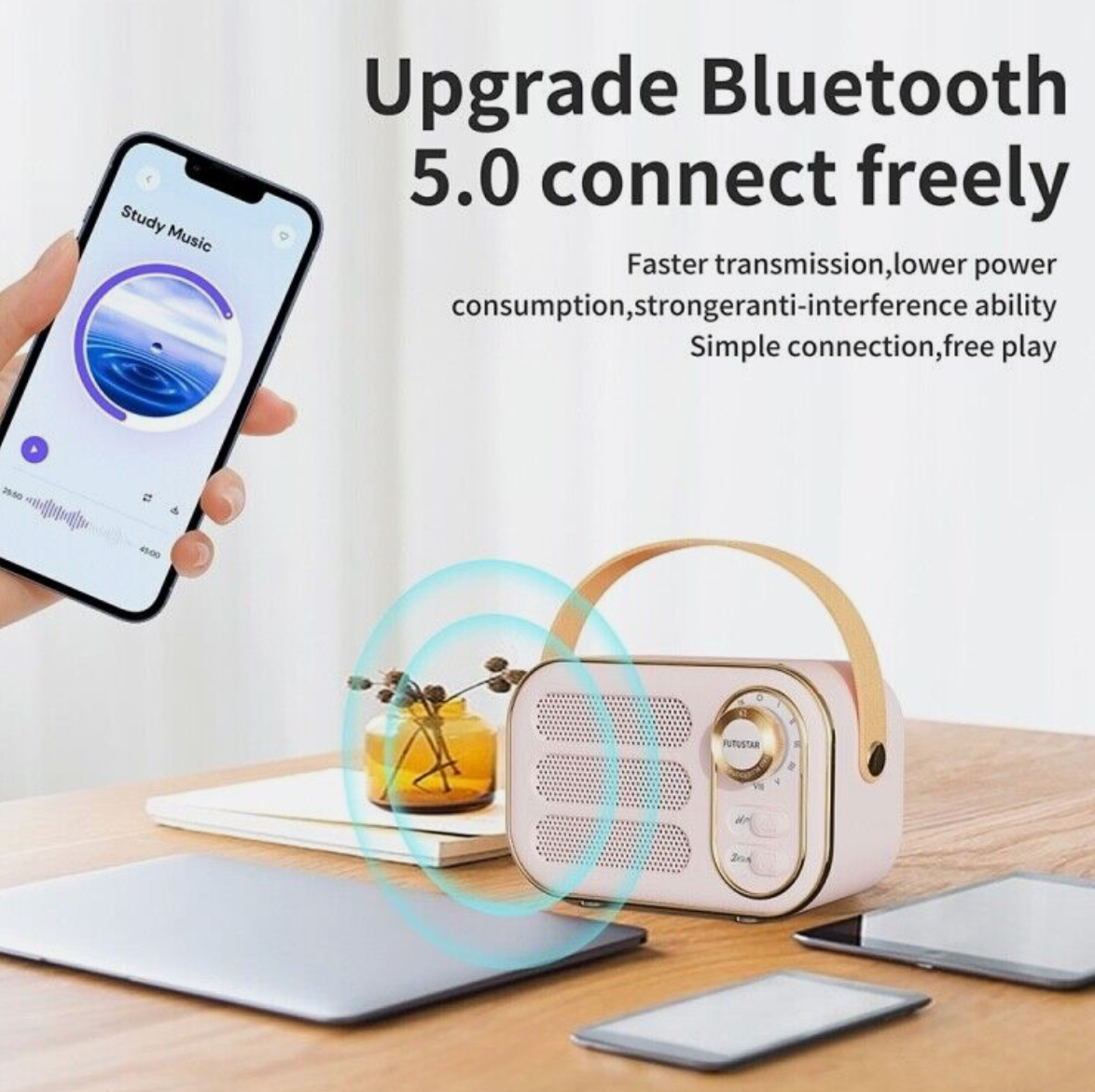 *DW13 PORTABLE BLUETOOTH WIRELESS SPEAKER*