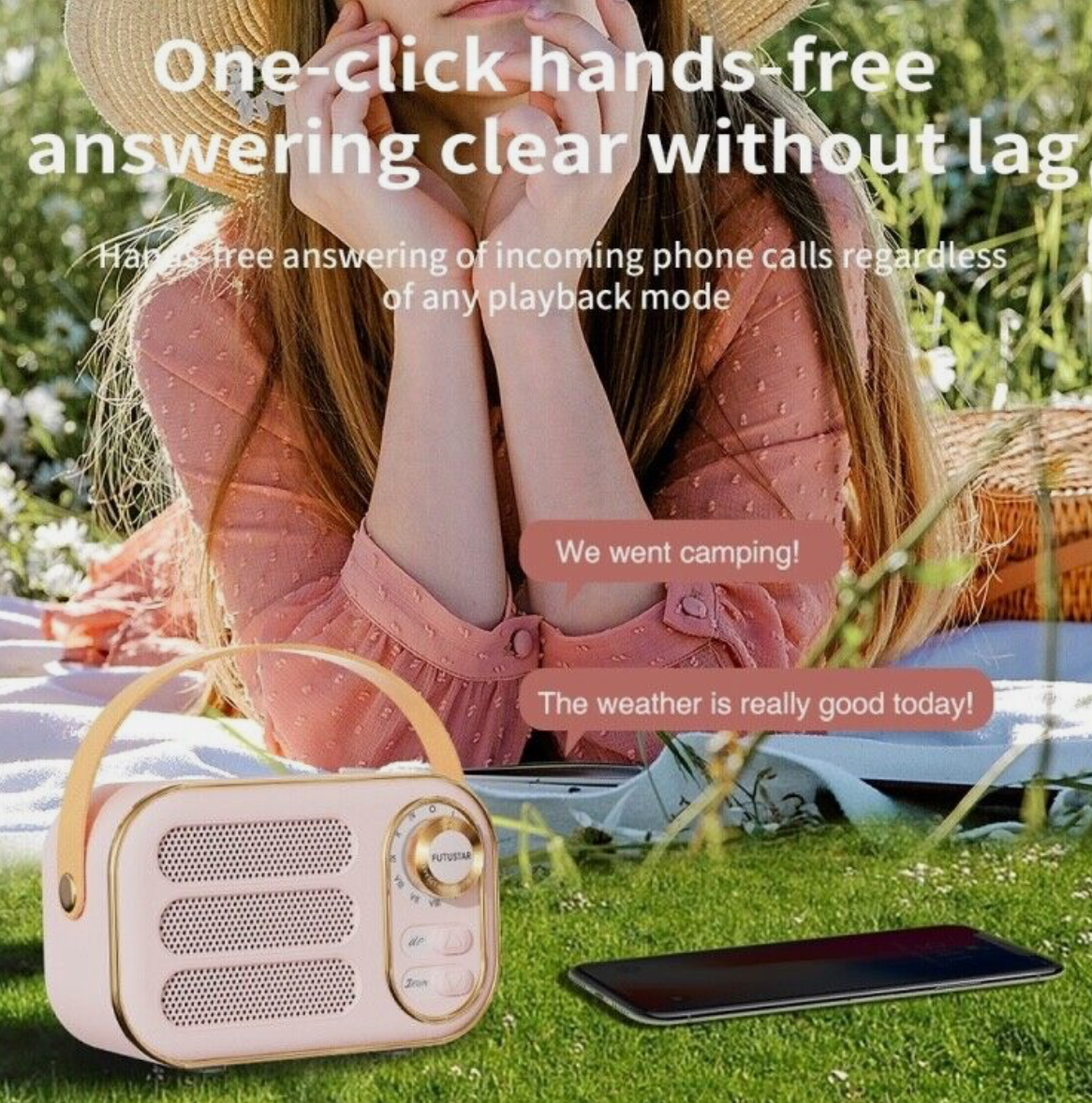 *DW13 PORTABLE BLUETOOTH WIRELESS SPEAKER*