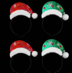 Christmas Lights Hat Headband