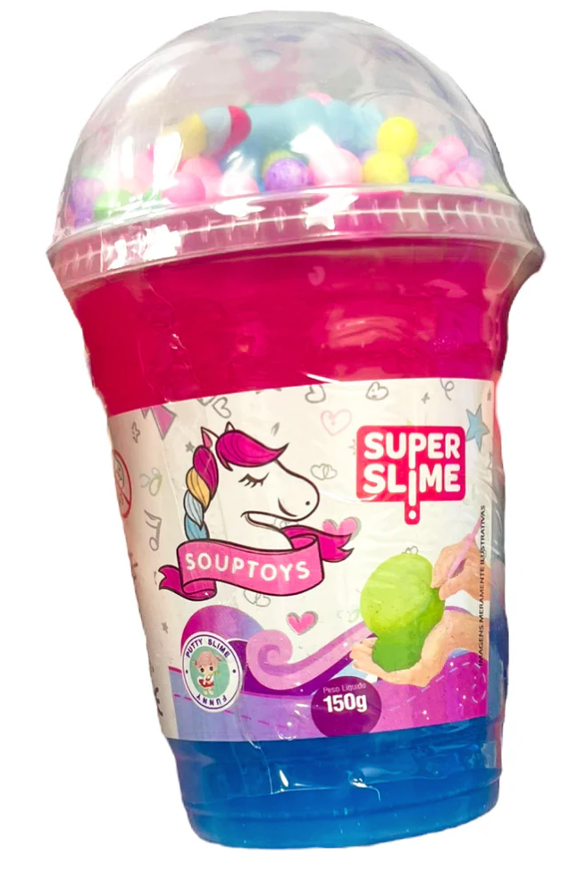UNICORN SUPER SLIME WITH TOY