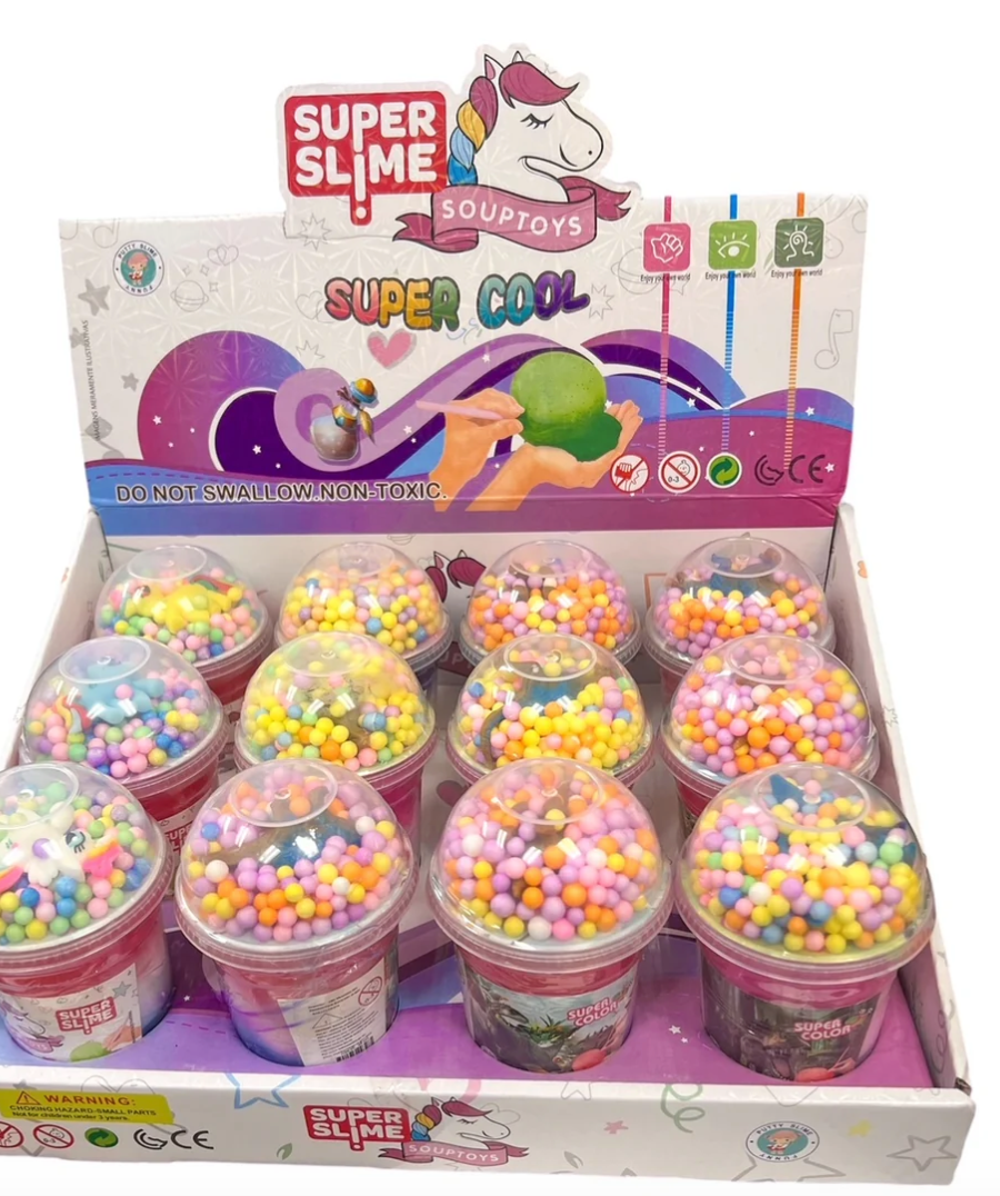 UNICORN SUPER SLIME WITH TOY