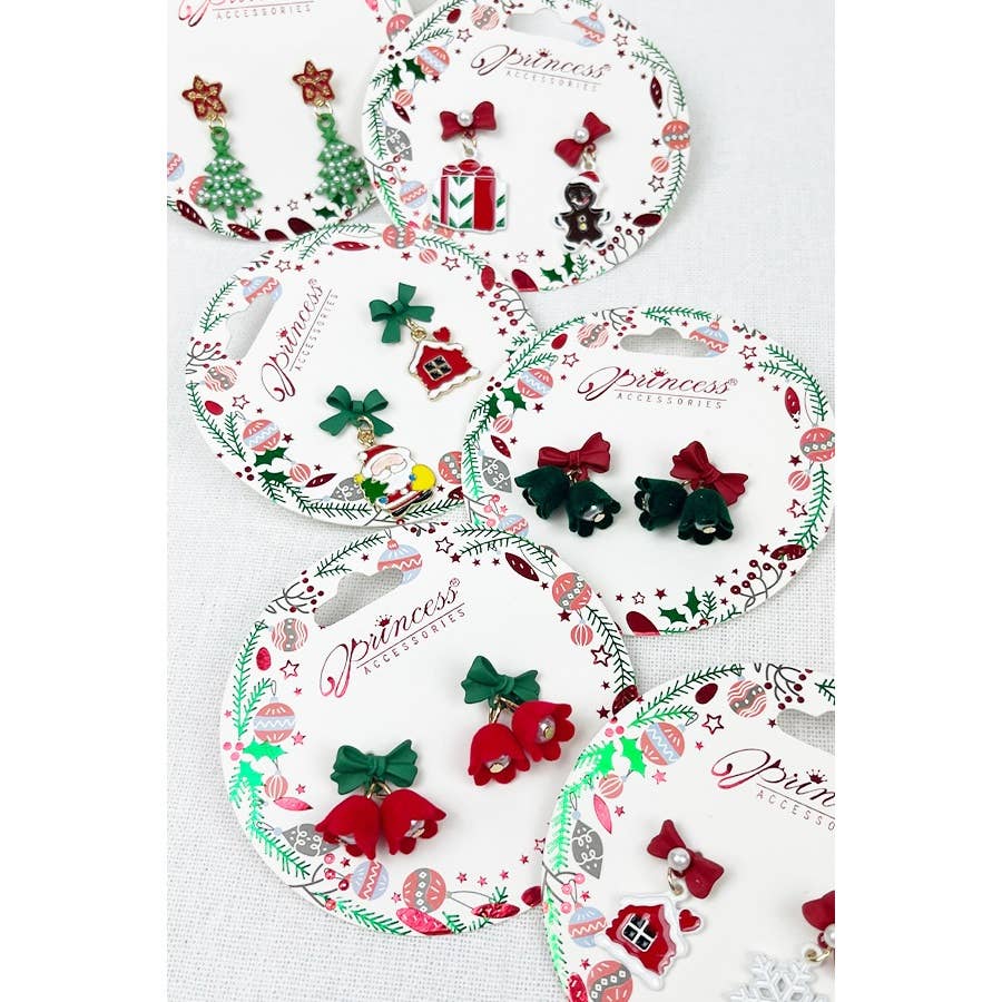 Assorted Christmas Earring Set