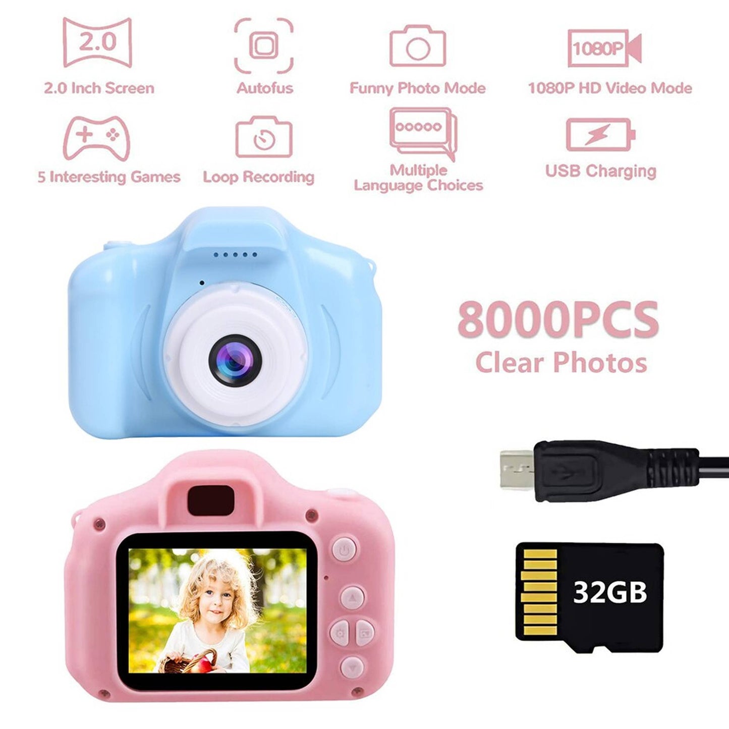 Digital Video Recorder Camera Kids Toys-Fabulous Christmas Gift