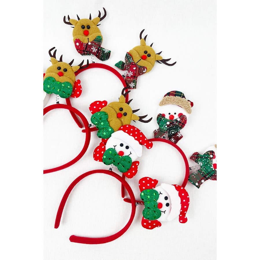 Santa and Friends Christmas Headband