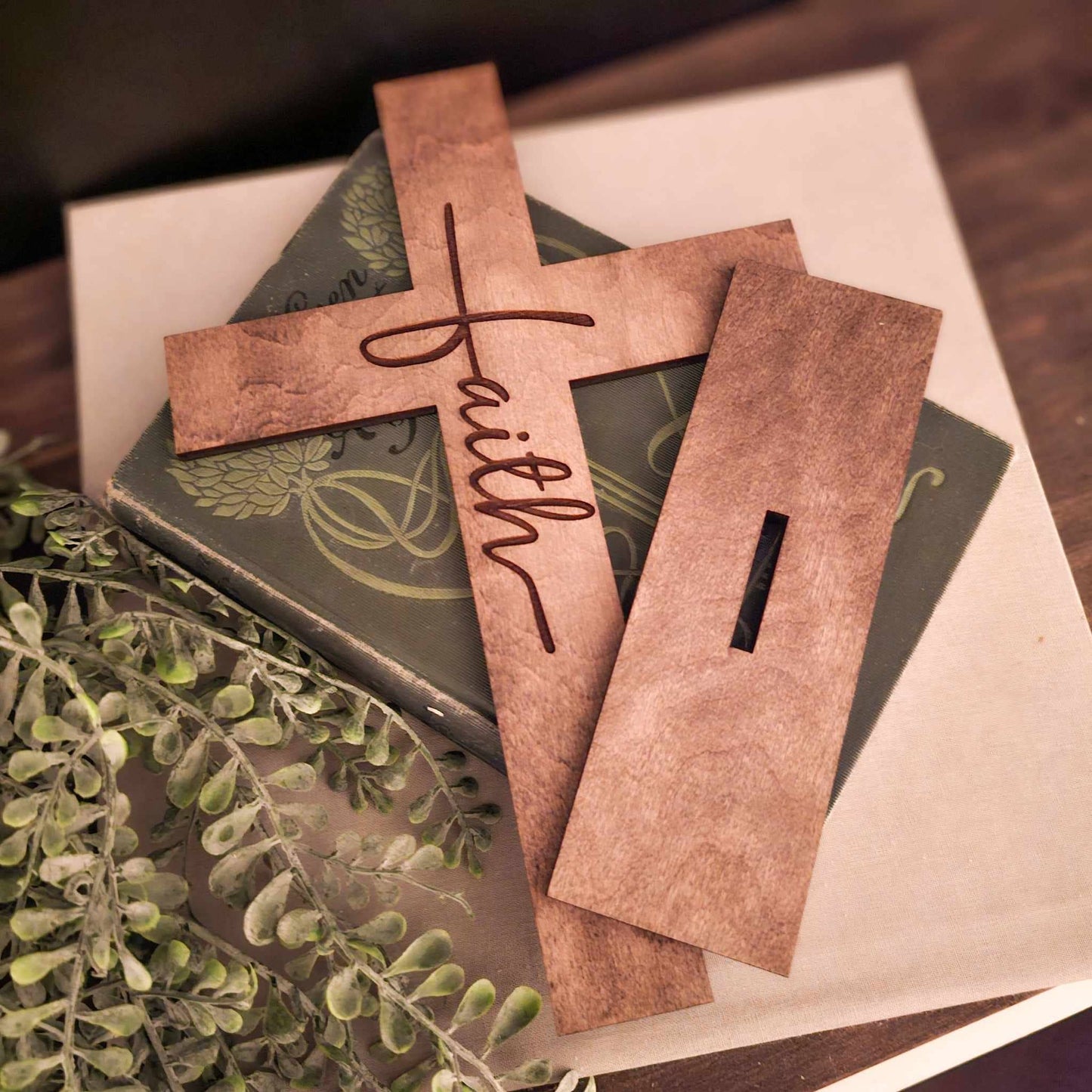 Faith Cross Decor Christian Sign