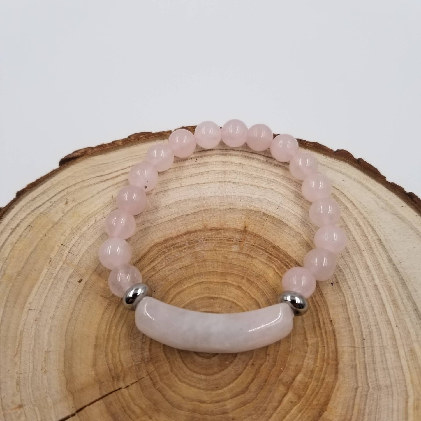 Handmade Crystal Bead Natural Stone Bracelet