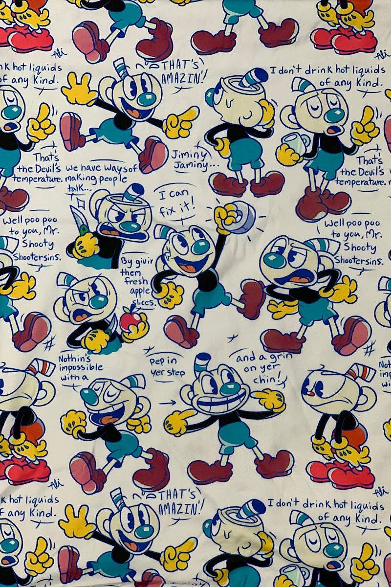 Kids Charm - Multi Character Baby Boys Blanket with Blue Minky Fabric