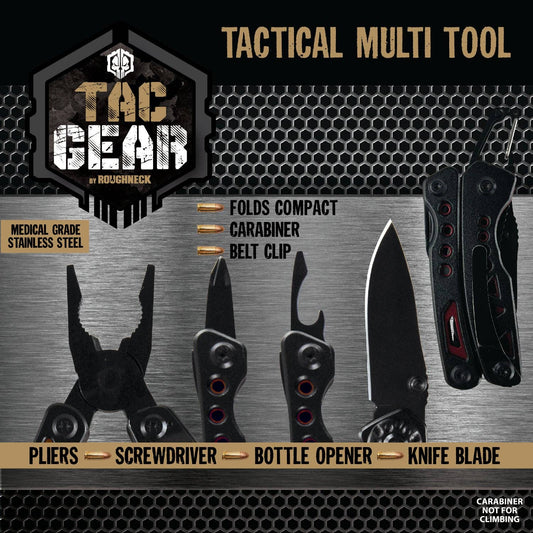 TACGEAR BY ROUGHNECK MULTITOOL KNIFE