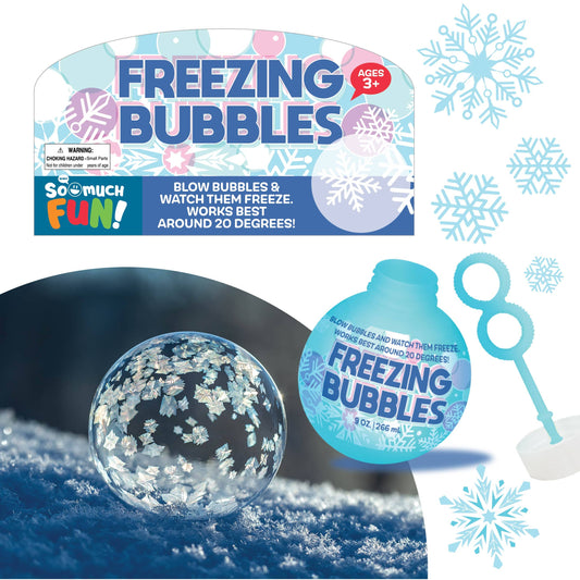 Stocking Stuffer Christmas Gift Freezing Bubbles